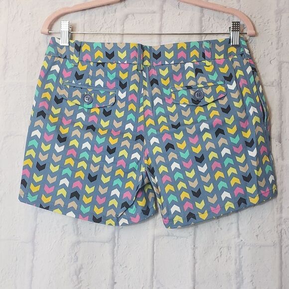 MODBE Chino-Style Patterned Shorts 6 - Picture 5 of 9